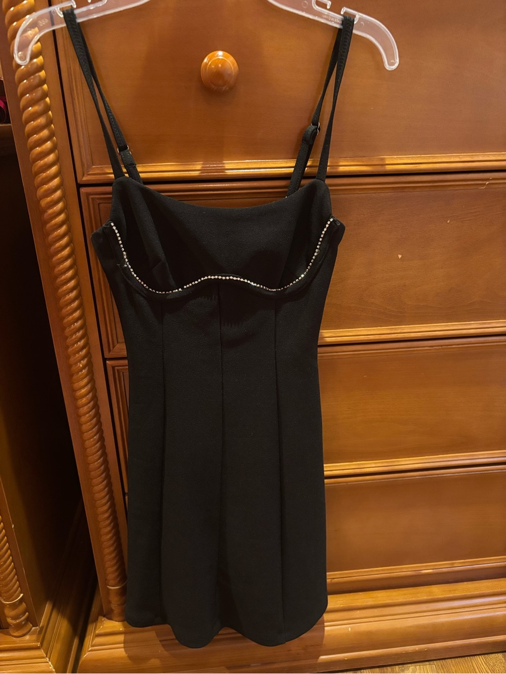 Princess polly black mini dress